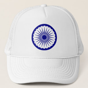 Ashoka Chakra (1947-1950) Symbol Truckerkappe