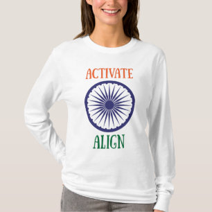 Ashoka Chakra aktivieren & ausrichten T-Shirt
