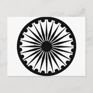 Ashoka Chakra Postkarte