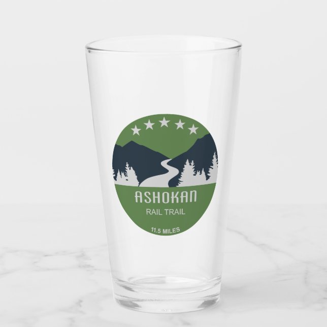 Ashokan Rail Trail New York Glas (Vorderseite)