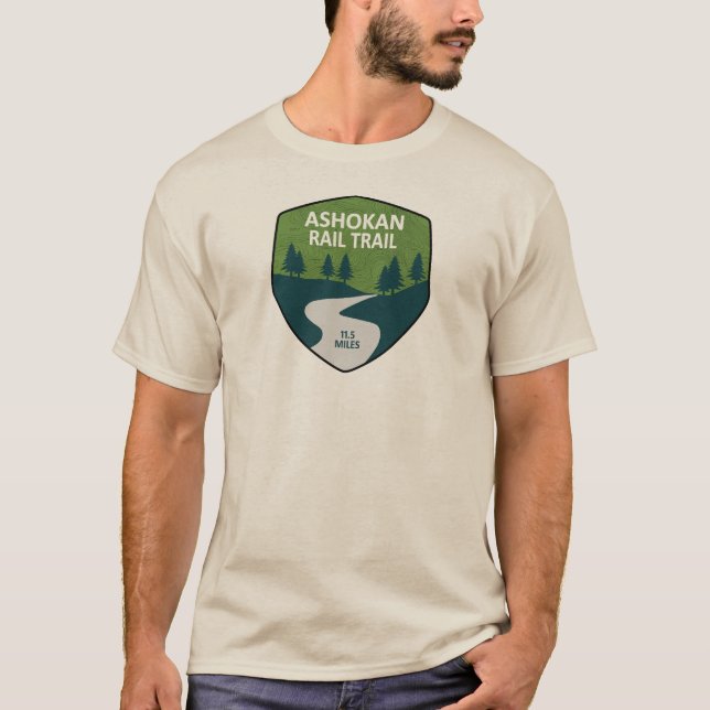 Ashokan Rail Trail New York T-Shirt (Vorderseite)