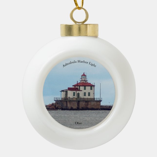 Ashtabula Harbor Light Ornament (Vorderseite)
