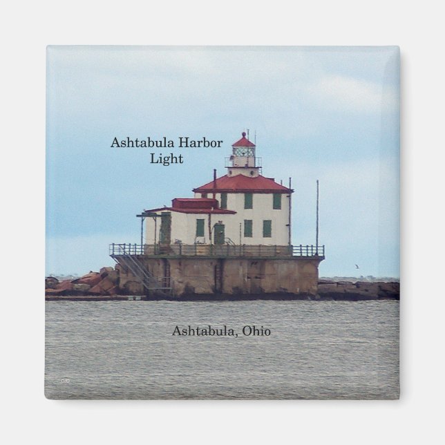 Ashtabula Harbour Light Magnet (Vorne)