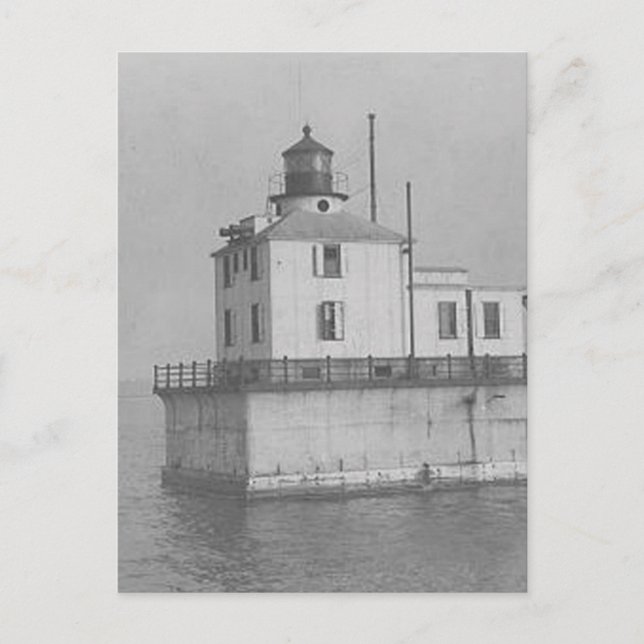 Ashtabula Harbour Lighthouse Postkarte (Vorderseite)