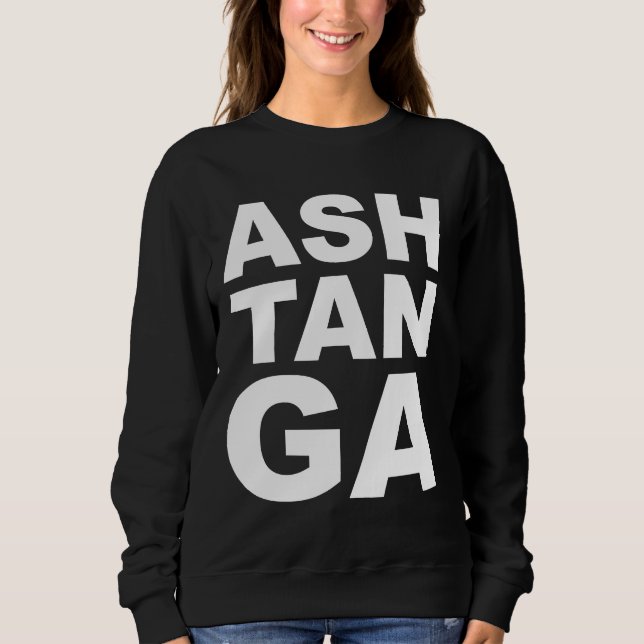 Ashtanga Yoga Relaxe Fit Sweatshirt (Vorderseite)