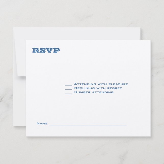 Ashton Bar Mitzvah Wedding RSVP 369 (Vorderseite)