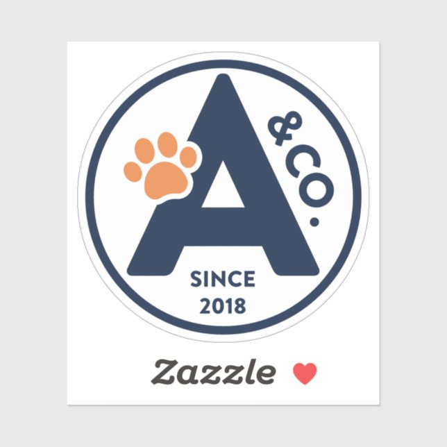 Ashton & Co. K9 Academy 2c Aco Dark Sticker (Blatt)