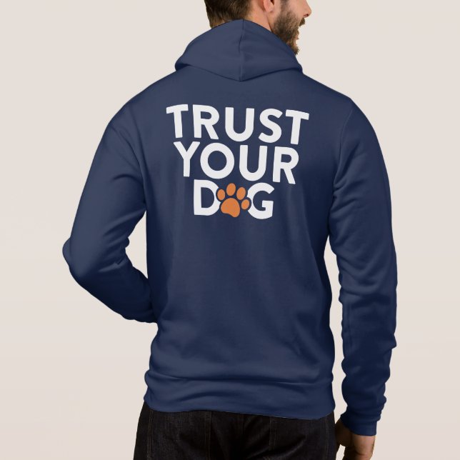 Ashton & Co. K9 Academy 2c Dark Zip  Hoodie (Rückseite)