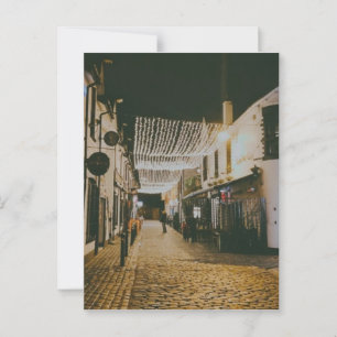 Ashton Lane, Glasgow, Schottland Postkarte