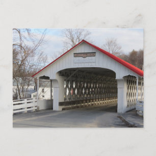 Ashuelot Covered Bridge Postkarte