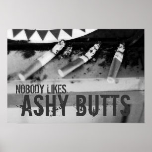 AshyBUTTS Print Poster