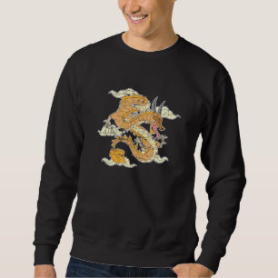 Asia Animal Fantasy Chinesische Kultur Mythisches  Sweatshirt