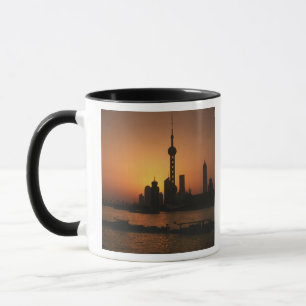 ASIA, China, Shanghai View of Oriental Pearl TV Tasse