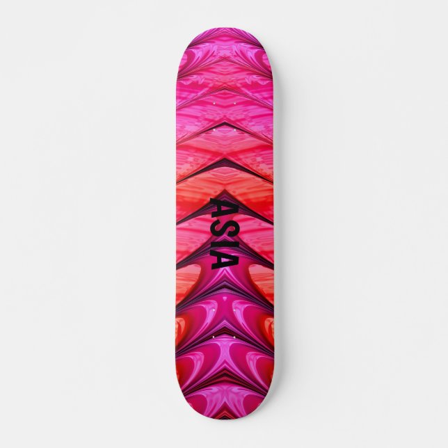 ASIA ~ Cooles Skateboard : Großes Geschenk (Vorne)