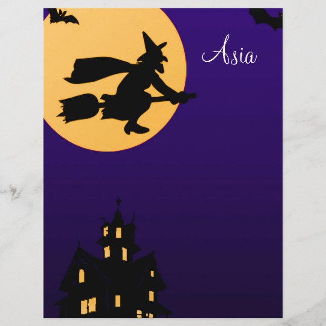 Asia Halloween Letterhead (Vorderseite)