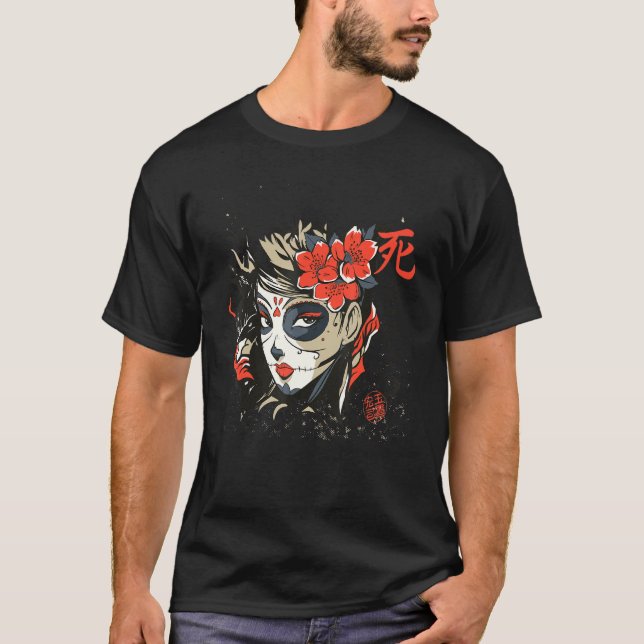 Asia La Catrina Blume Traumstrecke Airolo - Gletsc T-Shirt (Vorderseite)