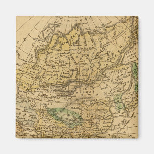 Asia Map von Worcester Magnet