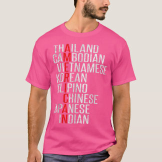 Asian American Pride We Are All Americans T-Shirt