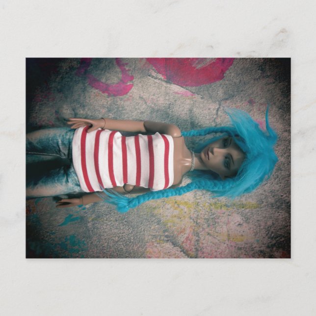 Asian Ball-Jointed Doll Bobobie Weylin Postcard Postkarte (Vorderseite)