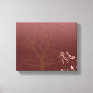 Asian Beauty Wrapped Canvas Print Leinwanddruck