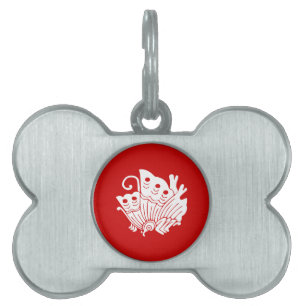 Asian Butterfly Japanese Kamon Design Tiermarke