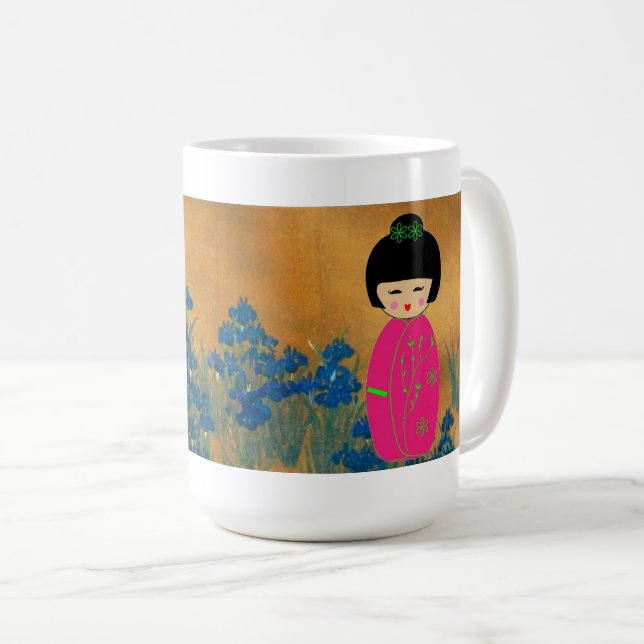 Asian Dolls Kaffeetasse (VorderseiteRechts)