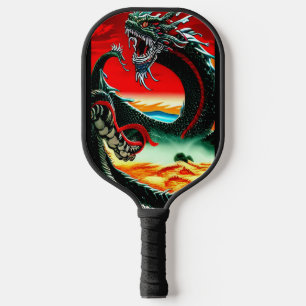 ASIAN DRAGON THROW PILLOW PICKLEBALL SCHLÄGER
