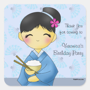 Asian Dream - Square Sticker