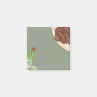 Asian Food 18 Sticky Notes Post-it Klebezettel