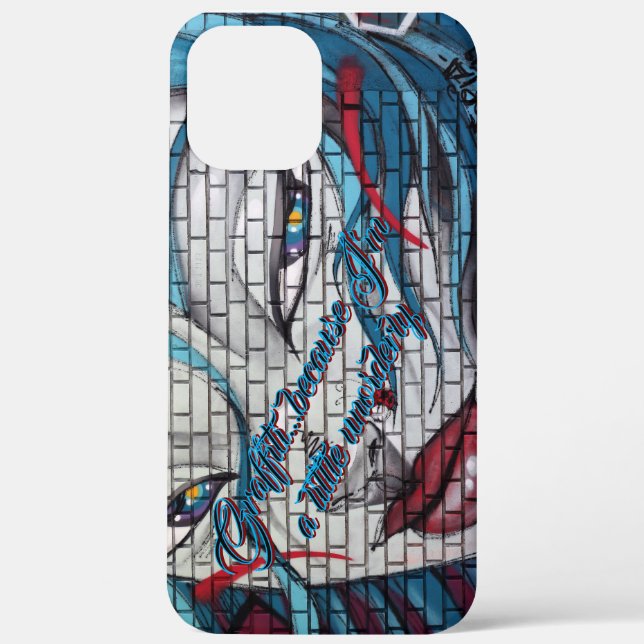 Asian Girl Graffiti Case-Mate iPhone Hülle (Rückseite)