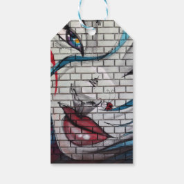 Asian Girl Graffiti Geschenkanhänger