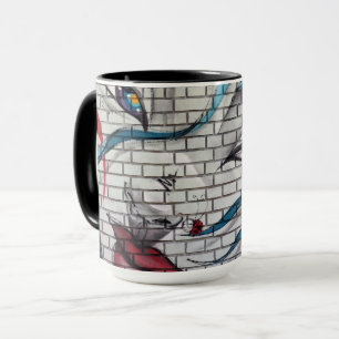 Asian Girl Graffiti Tasse