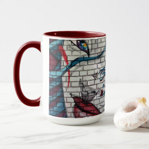 Asian Girl Graffiti Tasse