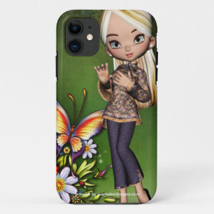 Asian Girl Schöne Blume Design 6 Case-Mate iPhone Hülle