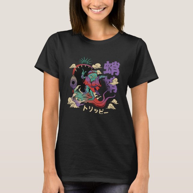 Asian Monsters Octopus T-Shirt (Vorderseite)