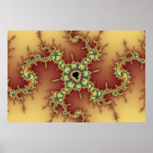 Asian Spider - Fraktal Poster (Vorne)