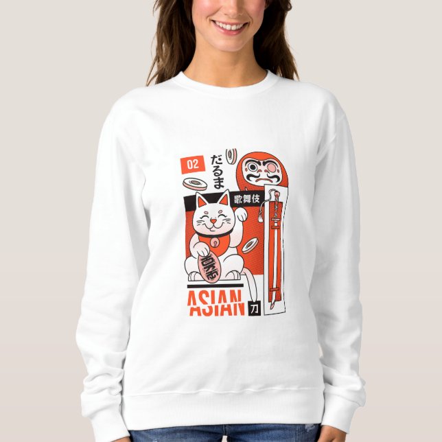 Asian Sweatshirt (Vorderseite)