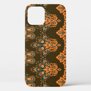 Asian Textile Paisley: Vintage Illustration der Bl Case-Mate iPhone Hülle