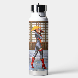 Asian Warrior Maiden Trinkflasche