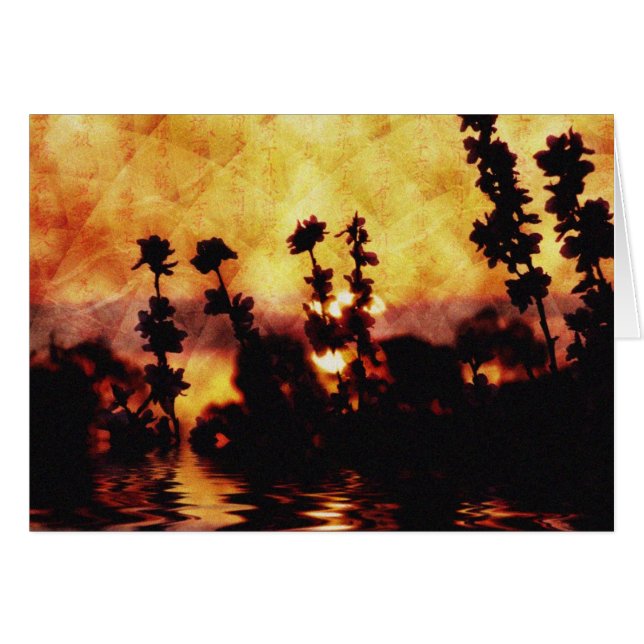 asianautische Karte (Vorderseite (Horizontal))