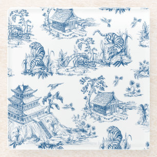 asiatisch  glasuntersetzer