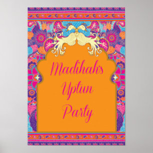 Asiatisch - Hochzeit - Mehndi - Henna - Poster