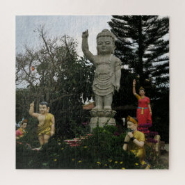 asiatisch, vietnamesisch, kunst, skulptur, buddha, puzzle