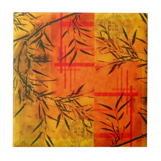 Asiatische Bambuswandfliese Fliese