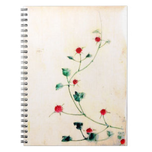 Asiatische Blume Notizblock