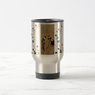Asiatische Blume Reisebecher