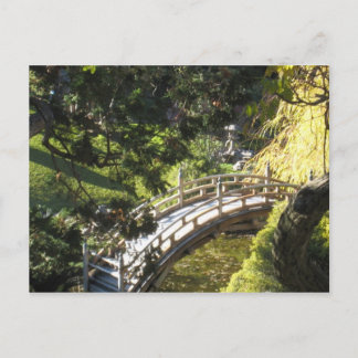 Asiatische Brücke Postkarte