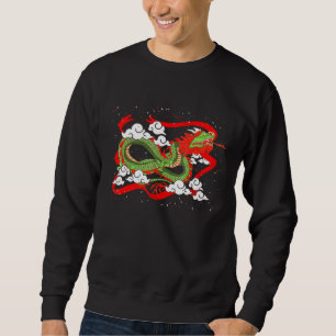 Asiatische chinesische Kultur Tierfantasy-Kreatur Sweatshirt