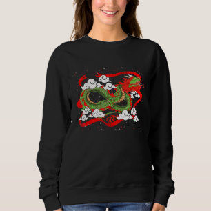 Asiatische chinesische Kultur Tierfantasy-Kreatur Sweatshirt