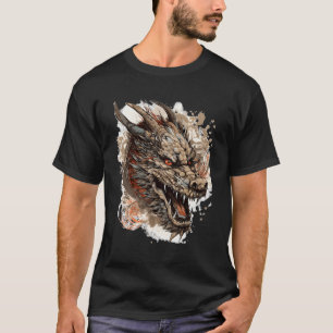 Asiatische Drachen begegnen japanischen Drachen T-Shirt
